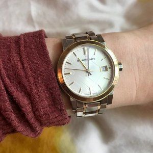 Burberry The City Engraved Check BU9115 Ladies Watch